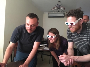 Paolo Del Vesco, Miriam Müller and Nico Staring. Photo: Luca Perfetti.