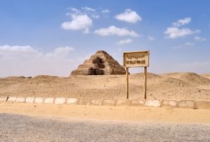 Welcome to Saqqara. Photo: Nicola Dell’Aquila.