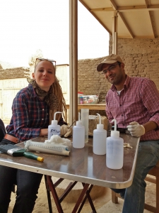 Stephanie Papenheim and Islam Taha. Photo: Lara Weiss.