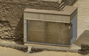 3D model of Maya’s tomb: detail of reliefs. Elaboration: Alessandro Mandelli.