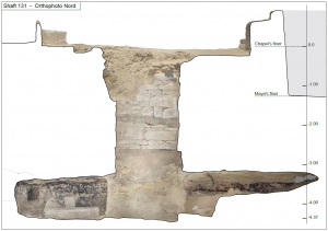 Technical drawing of Shaft 131 (season 2018). Elaboration: Luca Perfetti.