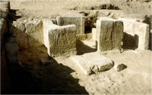 View over the tomb of Pabes