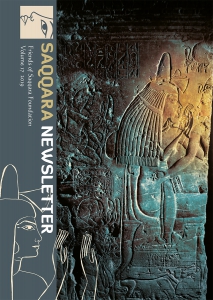 Saqqara Newsletter, vol. 17 (2019) cover