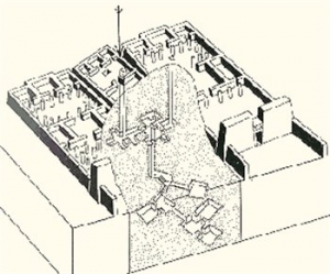 Substructure of the tomb of Ramose